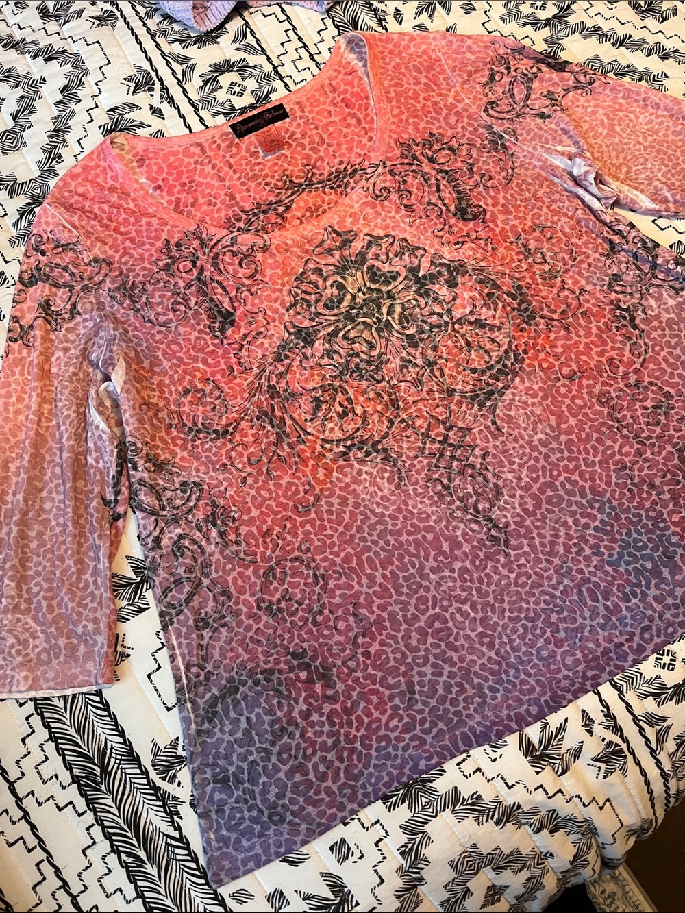 Leopard Print Top
